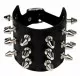 Lederarmband 3 Reihen Killernieten