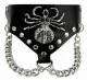 Wristband Spider & Chains