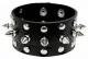 Armband Schwarz Killer Nieten