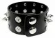 Armband Schwarz Killer Nieten