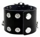 Armband Totenkopf mit Kette und Flachnieten