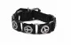 Wristband Black Peace Sign