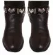 Leather Bootstrap - Heart