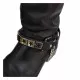 Leather Bootstrap - Star Studs
