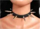 Killer Studs 3.5 cm & 2.5 cm Leather Choker