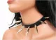 Killernieten 4,5 cm & 3,5 cm & 2,5 cm Leder Choker