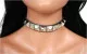 Pyramidennieten Leder Choker