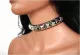 Pyramidennieten Leder Choker