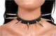 Killer Studs 4.5 cm Leather Choker