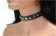 Round Studs Leather Choker