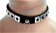 Stars with Ring Leather Choker