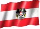 Österreich Wappen - Fahne