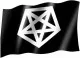 Pentagramm - Flag