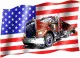 USA truck - Flag