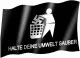 Halte Deine Umwelt Sauber - Fahne