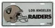 L.A. Raiders Tin Sign 30cm x 15cm
