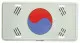 South Corea Tin Sign 30cm x 15cm