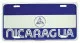 Nicaragua Tin Sign 30cm x 15cm