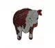 Pin Badge Bull Taurus