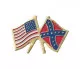 Pin Badge USA Confederate