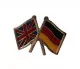 Pin Badge Great Britain Germany