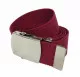 Canvasgürtel Weinrot