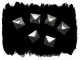 Pyramid Studs 15 mm x 15 mm | 100 Piece in 1 Pack
