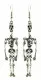 Skelett Ohrringe