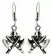 Axt Totenkopf Ohrringe