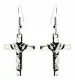Cross Drop Earrings