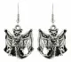 Earrings Evil Bat