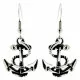 Earrings Ship Anchor