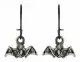 Drop Earrings Evil Bat