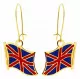 Earrings United Kingdom Flag