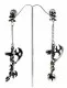 Earrings Celtic Axe Chain