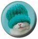Button Badge Cat