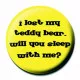 Button Badge Teddy Bear