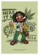 Poster Flag Rastaman - Route 66
