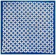Bandana Head Scarf Blue Checker