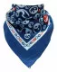 Bandana Head Scarf Blue Yin Yang