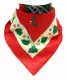 Bandana Head Wrap Scarf Red Christmas