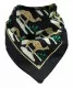 Bandana Head Wrap Scarf Camel Caravan Black