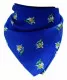 Bandana Halstuch Edelweiß Blau