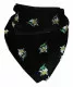 Bandana Halstuch Schwarz Edelweiß
