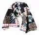 Printed Cotton Scarf Blue Teddy Bears