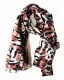 Printed Cotton Scarf Tiger