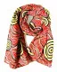 Printed Cotton Scarf Retro Look