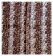 Printed Cotton Scarf Brown Vintage Look