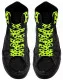 Neon Yellow Skull Shoelaces