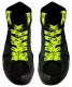 Neon Yellow Skull Shoelaces